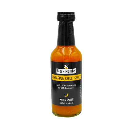 Black Mamba Pineapple Chilli Sauce Mild And Sweet
