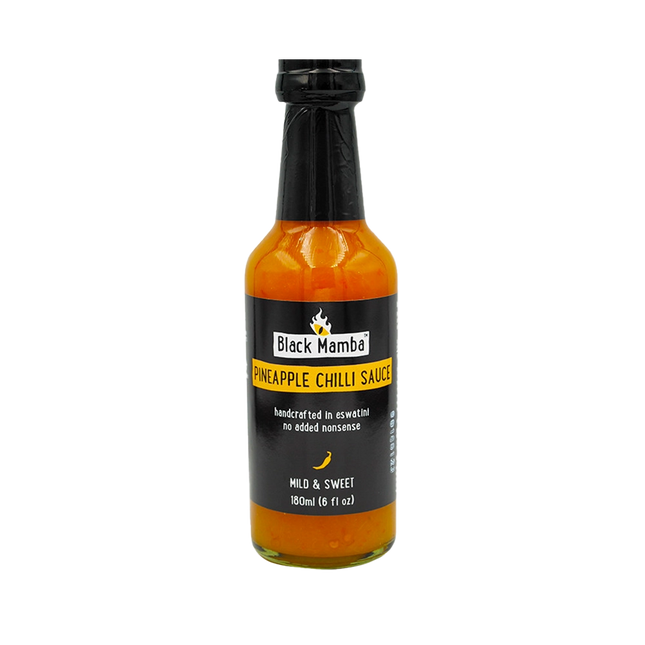 Black Mamba Pineapple Chilli Sauce Mild And Sweet
