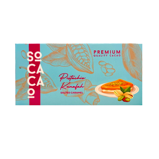 So Cacao Premium Quality Chocolate Pistachio Kunafa Salted Caramel