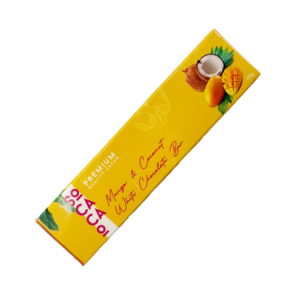 So Cacao Premium Mango and coconut Chocolate bar