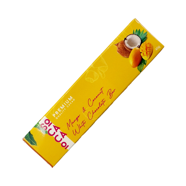 So Cacao Premium Mango and coconut Chocolate bar
