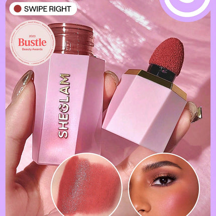 SHEGLAM Color Bloom Liquid Blush Matte Finish-Swipe Right Gel Cream Blush