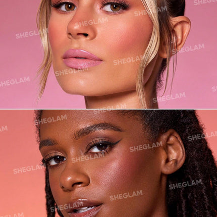 SHEGLAM Color Bloom Liquid Blush Matte Finish-Swipe Right Gel Cream Blush